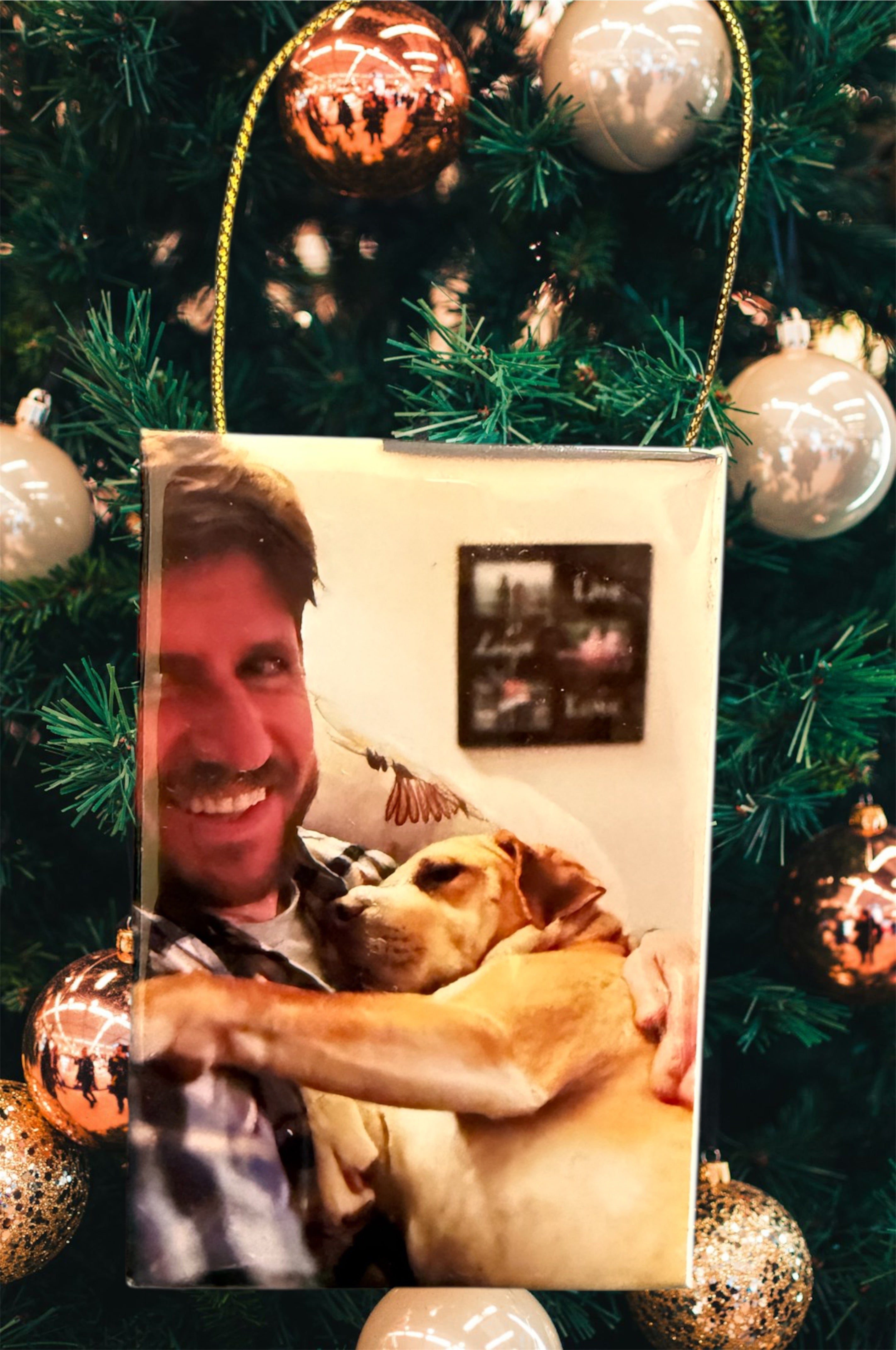 (1 pc)  2 x 3 Rectangular HOLIDAY ORNAMENT Magnets