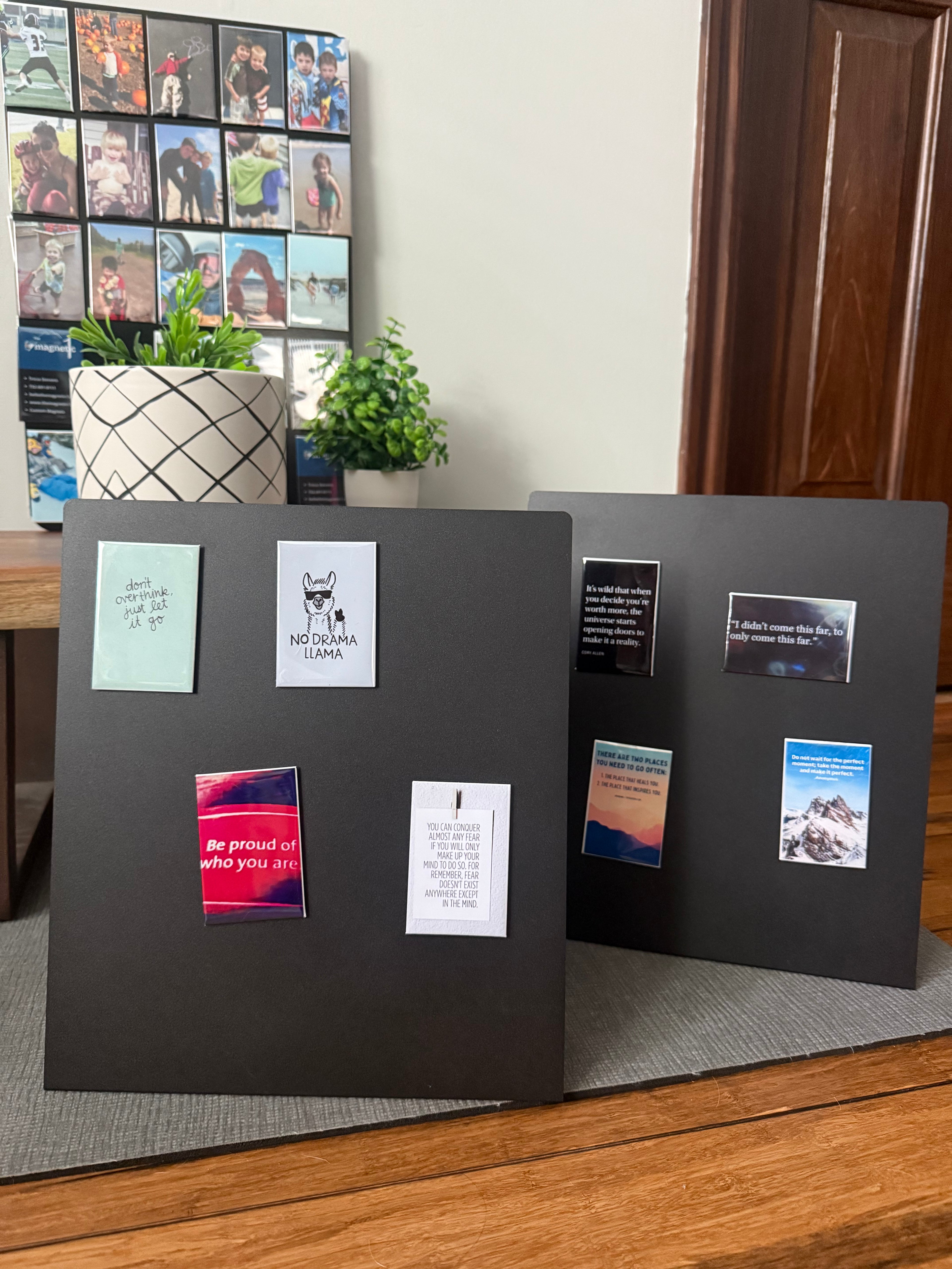 Display:  (2 Pc)  Magnetic Display Stand 12.5" L x 11" W