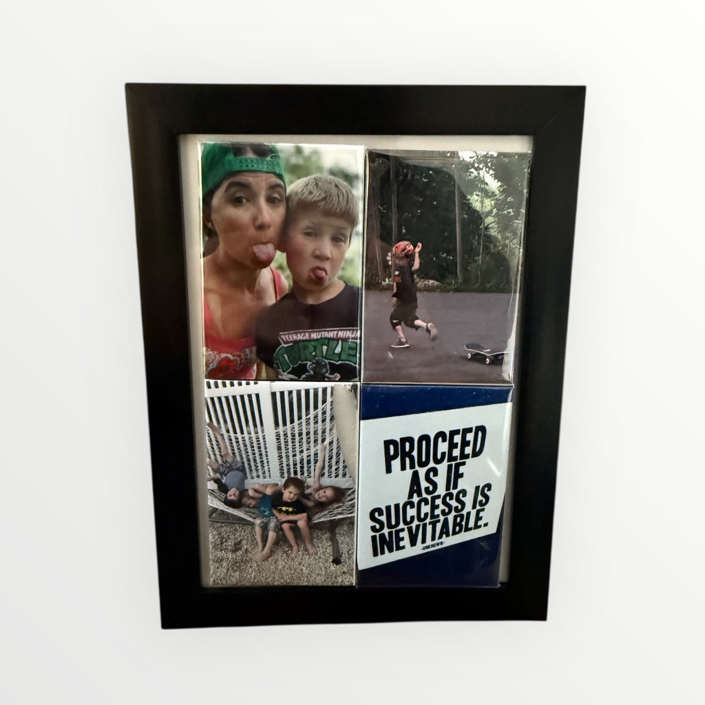 4 Pc Magnet Display Frame (5x7 Black Frame)